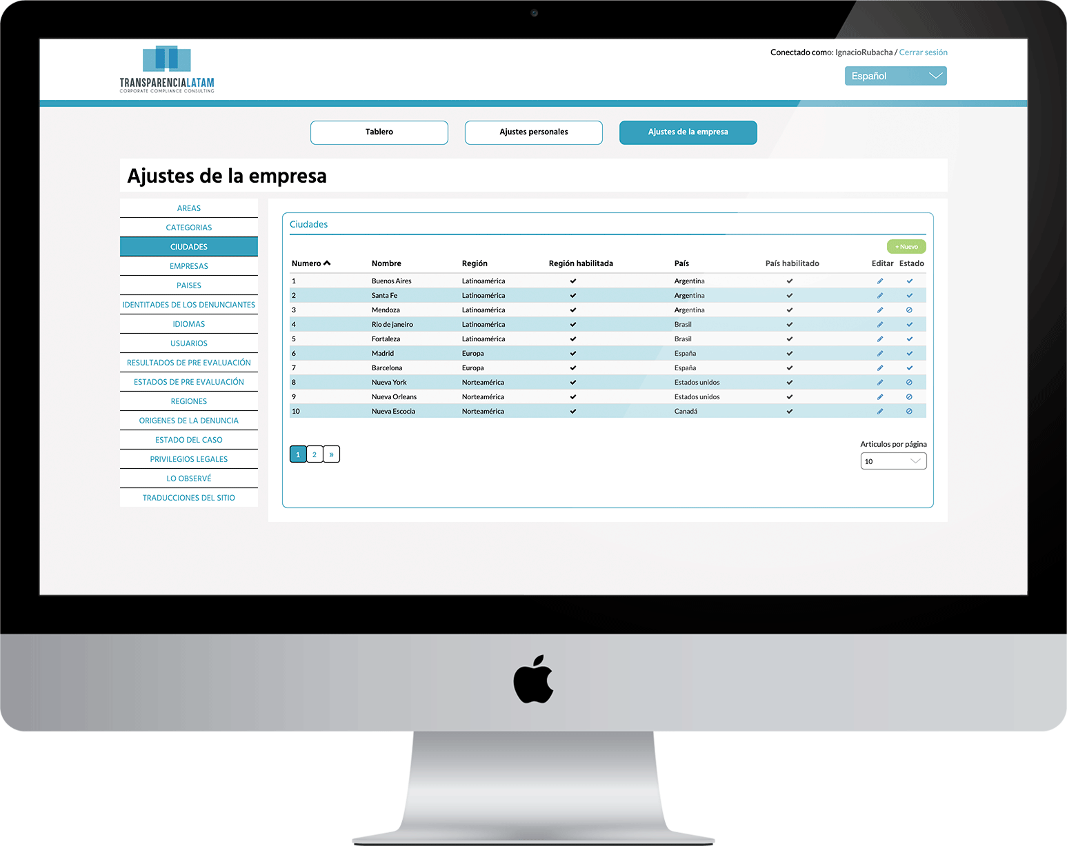 Transparencia
